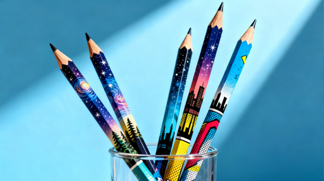 كيف يعمل النقل الحراري على أقلام الرصاص؟