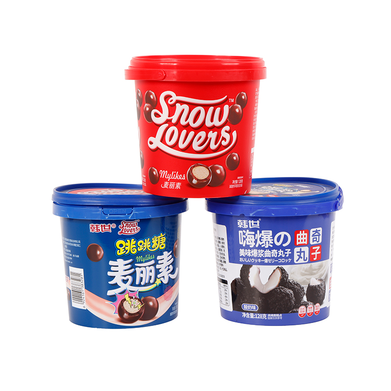 ملصق IML ملون بدرجة غذائية داخل القالب